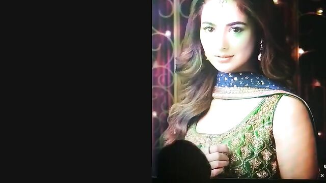 Hania Amir - Cum Tribute 01