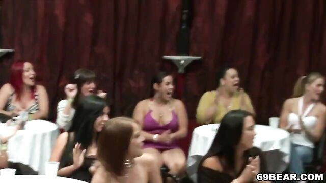Ladies Enjoy Stripper Party