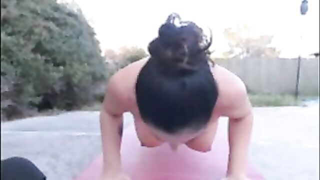 Lil C Naked Yoga