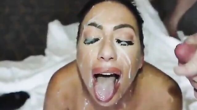 Cumshot after cumshot