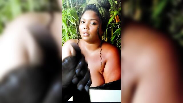 Lizzo - Cum Tribute(big bbw tits)