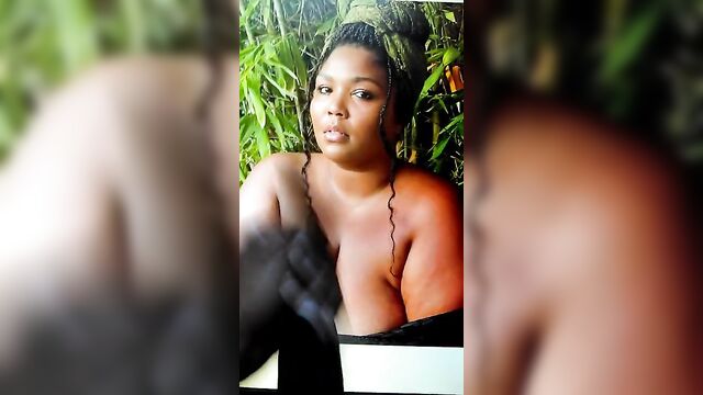 Lizzo - Cum Tribute(big bbw tits)