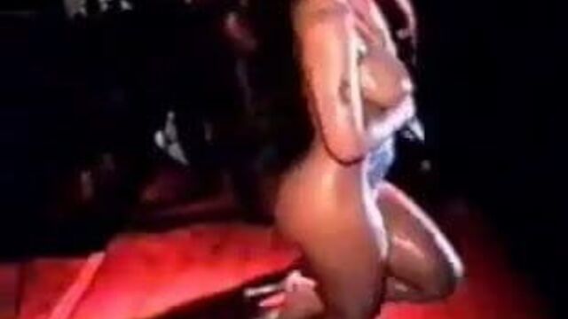 Noelia Arias hot ass striptease at Festival