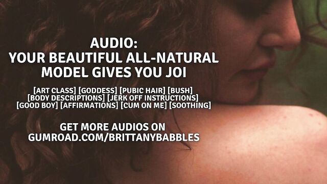 Audio: Your Beautiful All-Natural Model Gives You Jerk Off Instructions