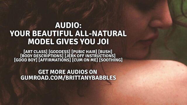 Audio: Your Beautiful All-Natural Model Gives You Jerk Off Instructions