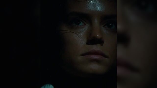 Rey gets a glimpse of the dark side