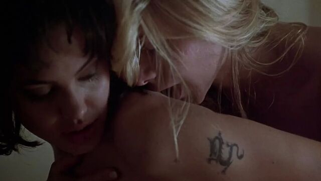 Angelina Jolie and Elizabeth Mitchell - ''Gia'' 02