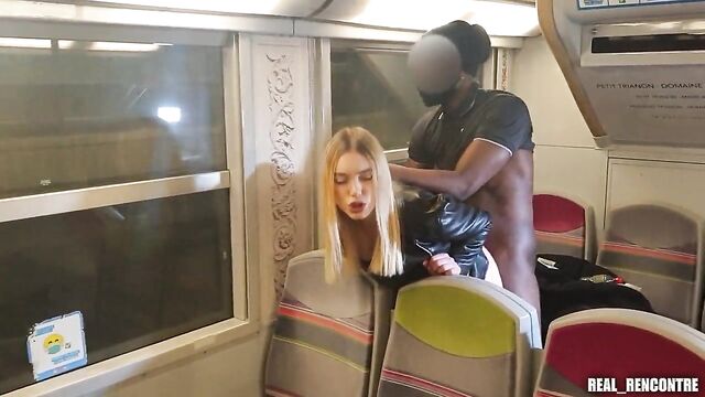 Spanish Tourist Paola Hard Fucked In Train And hallway