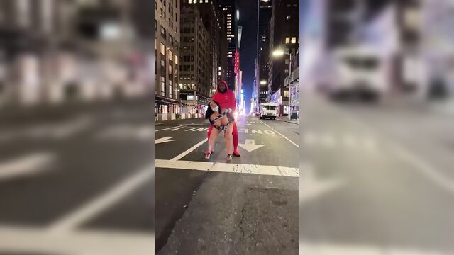 Hot Latina Fucks in Public In NY