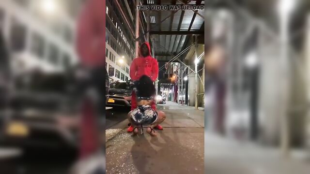 Hot Latina Fucks in Public In NY