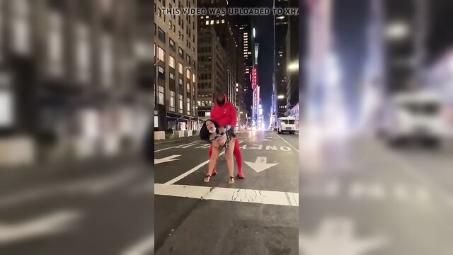 Hot Latina Fucks in Public In NY