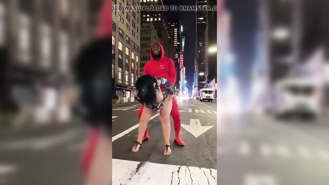 Hot Latina Fucks in Public In NY