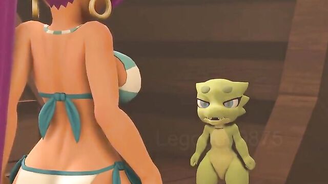 Shantae gets her Body swap by a Kobold