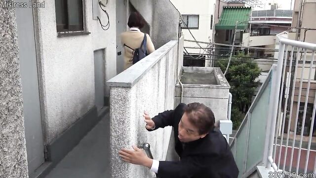 Japanese Schoolgirl Whipping and Facesitting Humiliation