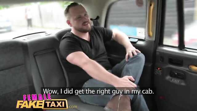 Female Fake Taxi Hot milf cabbie fucks lawyer cock
