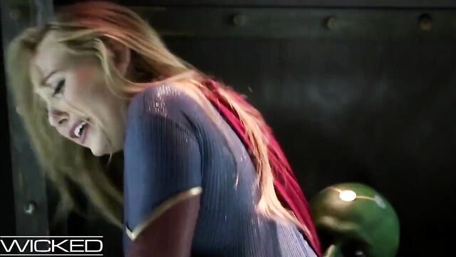 WickedParodies - Supergirl Seduces Braniac Into Anal Sex