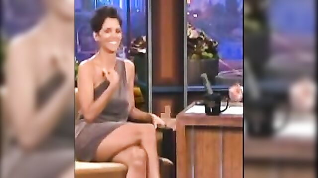 Halle Berry's Hot Crossed Legs