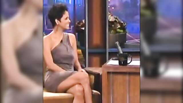 Halle Berry's Hot Crossed Legs