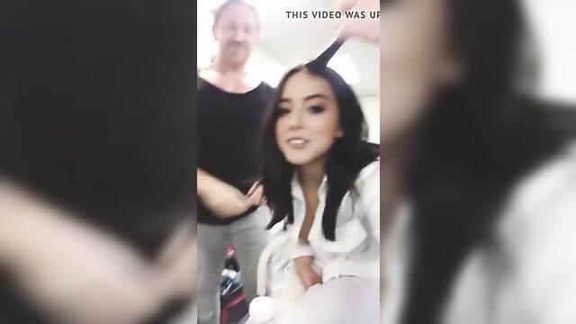 Chloe Bennet - nipple slip in slow motion