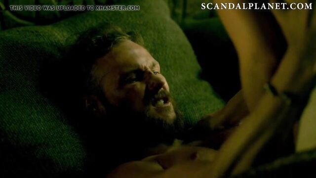 Ida Nielsen Sex Scene from 'Vikings' On ScandalPlanet.Com