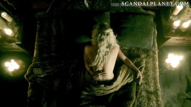 Ida Nielsen Sex Scene from 'Vikings' On ScandalPlanet.Com