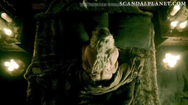 Ida Nielsen Sex Scene from 'Vikings' On ScandalPlanet.Com