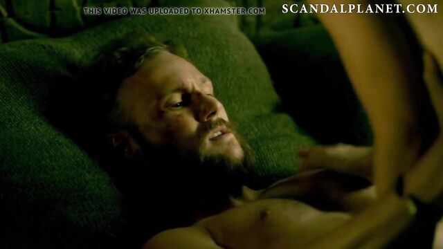 Ida Nielsen Sex Scene from 'Vikings' On ScandalPlanet.Com