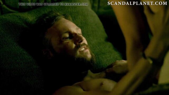 Ida Nielsen Sex Scene from 'Vikings' On ScandalPlanet.Com