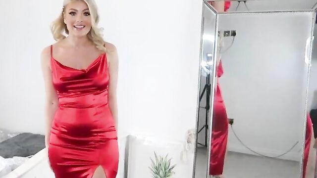 Red Satin YouTube doll