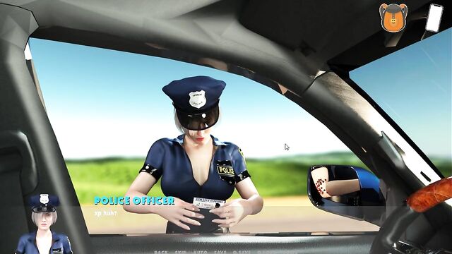 Long Trip To Your Step Moms - Ep.2 - Sex with the police officer