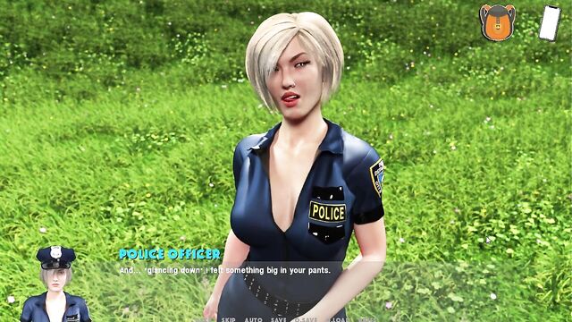 Long Trip To Your Step Moms - Ep.2 - Sex with the police officer