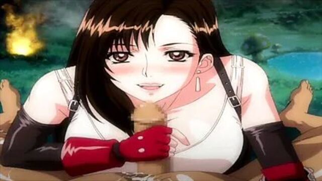 Tifa Lockhart Blowjob ENG Dub - Animation by Hitsuki