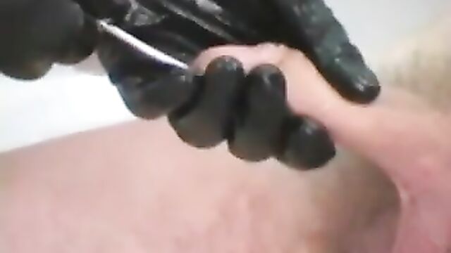 cock and finger fucking -insertion