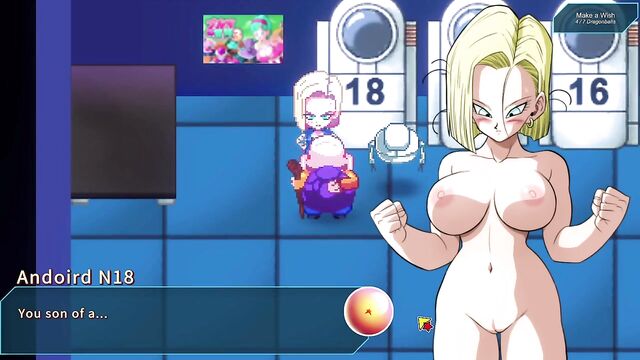 Kame Paradise 2 - Android 18 gets fucked by Roshi - Part 5
