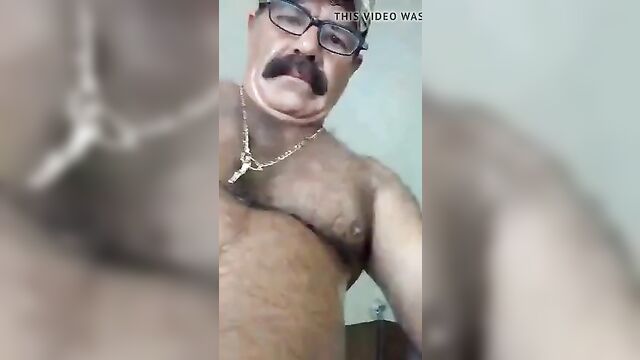 Mature Mexican Mustache Jerks and Cums