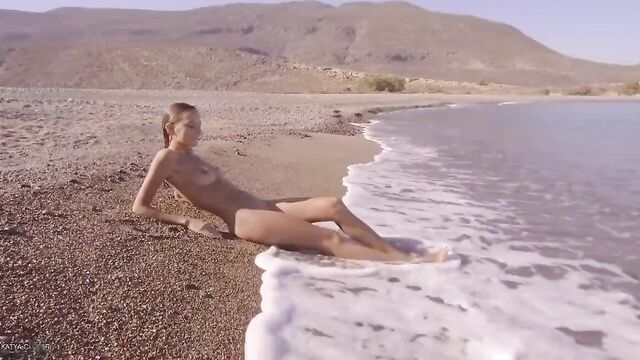 Clover nude on the beach 2