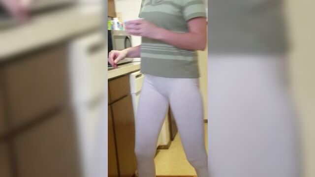 Wife in leggings 2