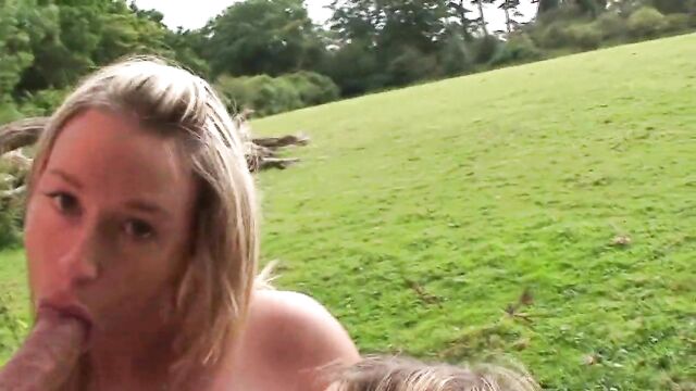 Krissy and Paige - British Outdoor Fun
