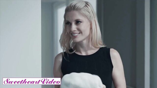 Cute Lesbian Stepsisters Sophie Sparks and Charlotte Stokely