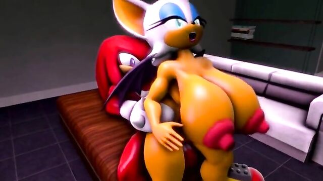 Rouge and knuckles