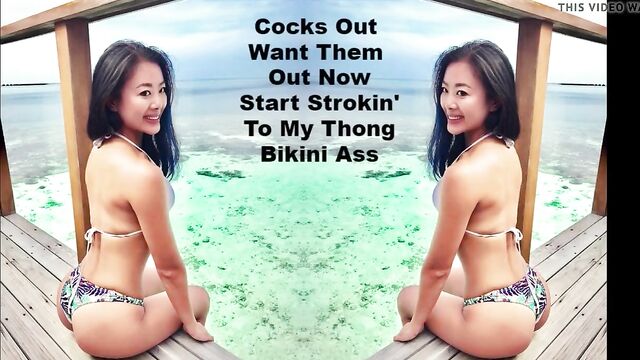 Sammi G GLX Thong Bikini Jerk Challenge