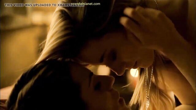 Zoie Palmer And Anna Silk Nude Lesbo Scene In Lost Girl