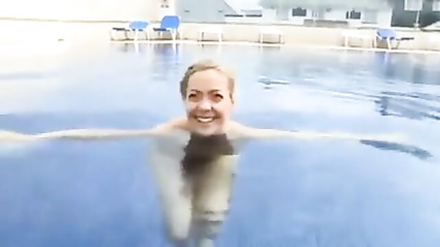 Cherry Healey, British television presenter’s naked ass