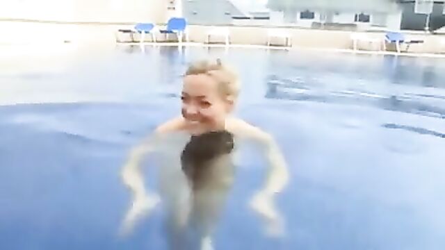 Cherry Healey, British television presenter’s naked ass