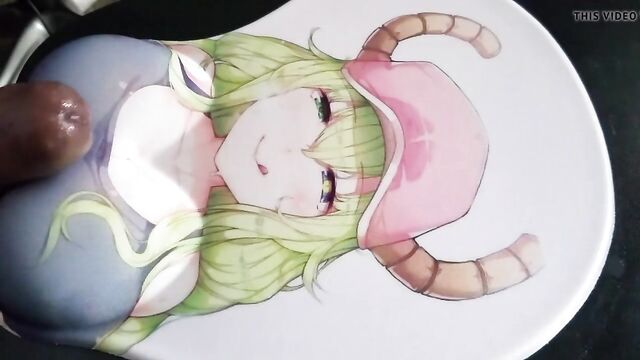 Quetzalcoatl (Lucoa) Oppai Mousepad Cum Tribute