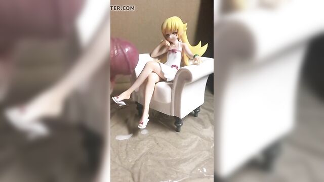 Shinobu Oshino sofa figure (second time) - figure bukkake