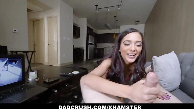 DadCrush - Watching Porn With My Pervy Stepdaughter
