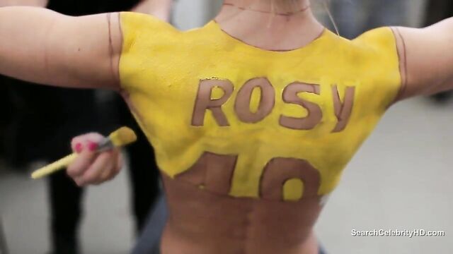 Rosy Maggiulli nude - Backstage (For Parma)