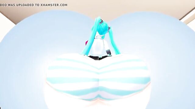 Hatsune Miku Breasts And Ass Expansion