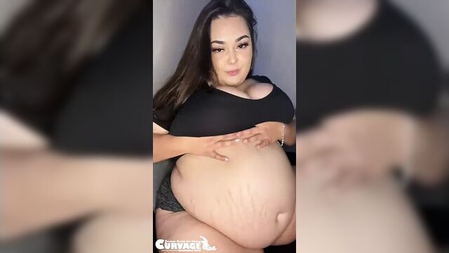 BBW Thicccollegegirl 2021 weigh-in & measurements plus burp